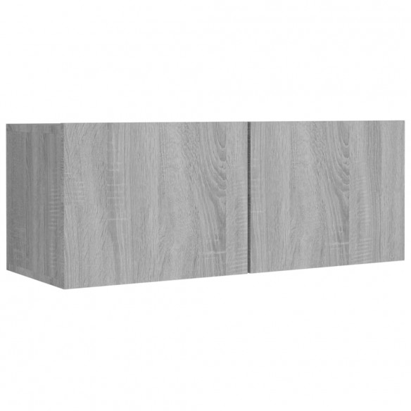 Ensemble de meubles TV 8 pcs Sonoma gris Bois d'ingénierie