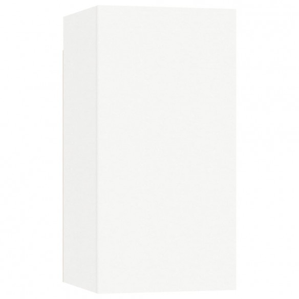 Ensemble de meubles TV 6 pcs Blanc Bois d'ingénierie