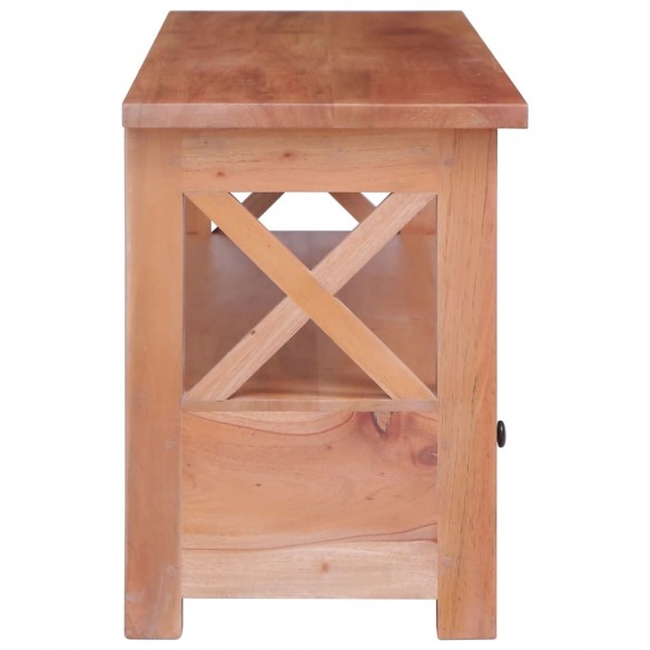 Meuble TV 120 x 30 x 40 cm Bois d'acajou massif