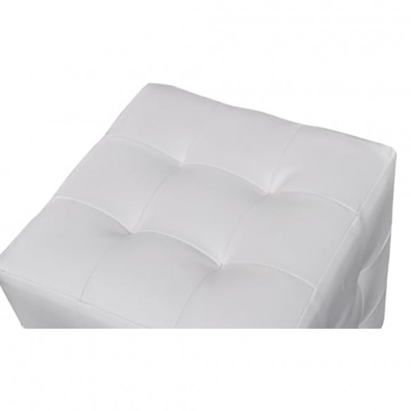 Tabourets cube Blanc