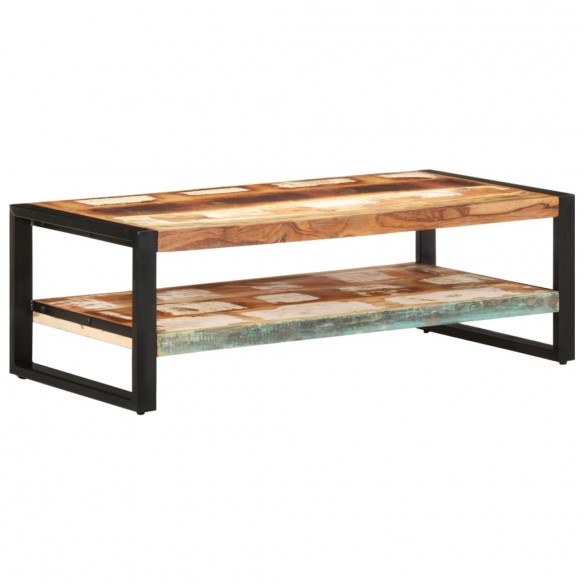 Table basse 120x60x40 cm Bois de récupération solide