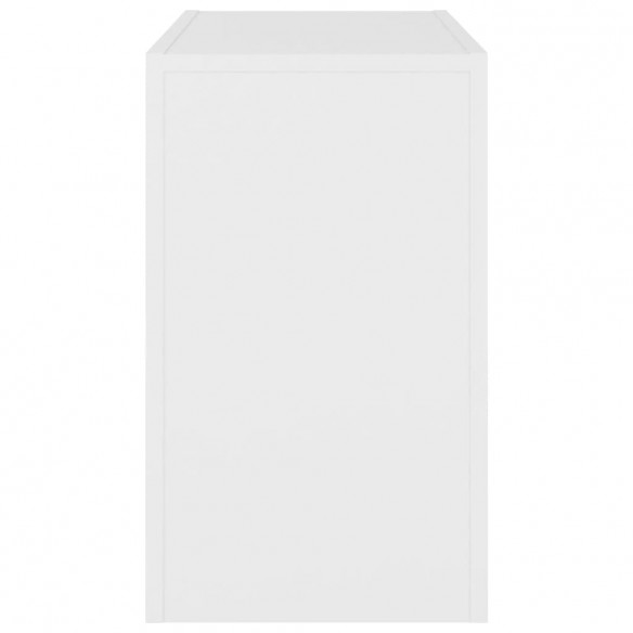 Tables basses gigognes 3 pcs Blanc Aggloméré