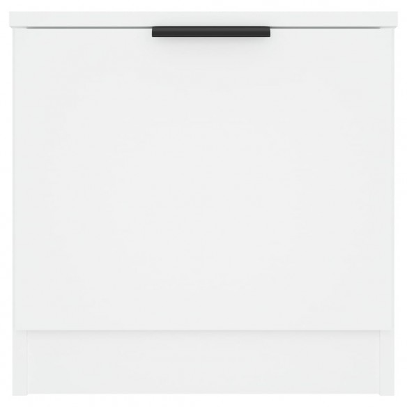 Tables de chevet 2 pcs Blanc 40x39x40 cm