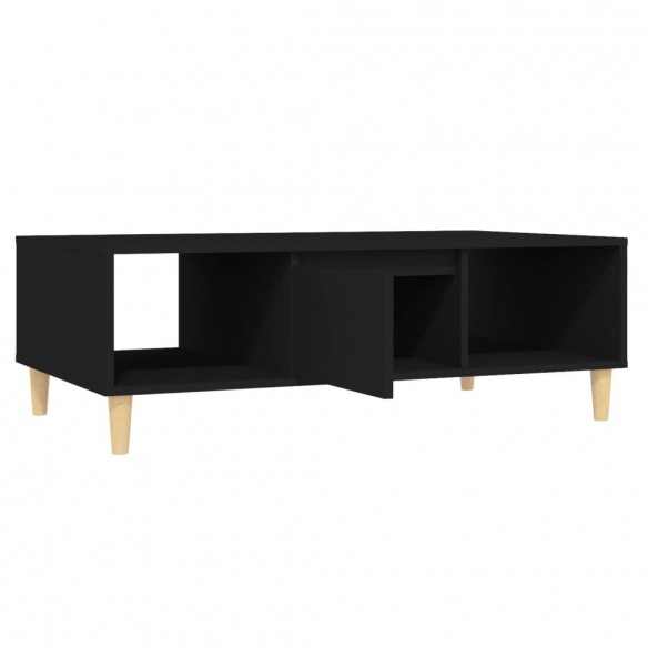 Table basse Noir 103,5x60x35 cm Aggloméré