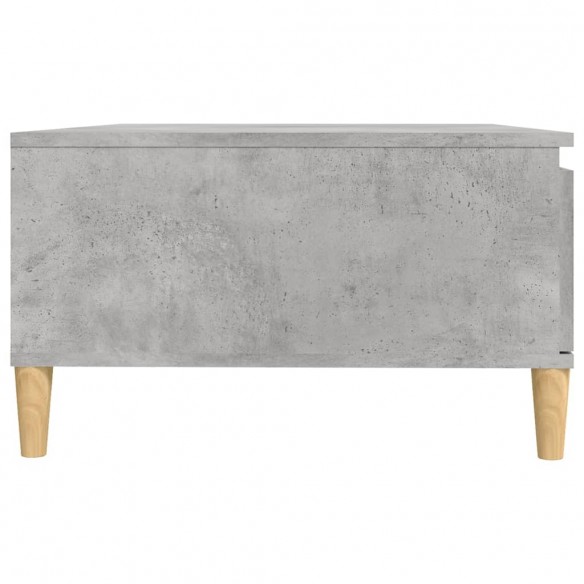 Table basse Gris béton 90x60x35 cm Aggloméré