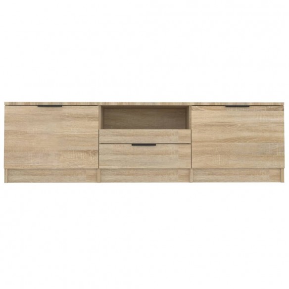 Meuble TV Chêne sonoma 140x35x40 cm Bois d'ingénierie