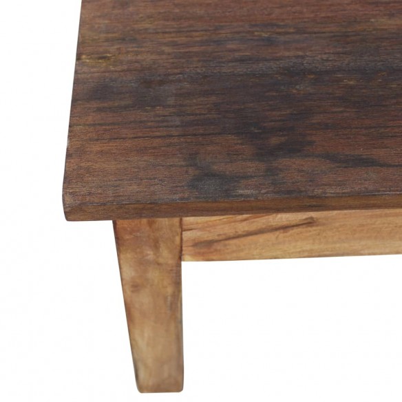 Table basse Bois de récupération massif 98 x 73 x 45 cm