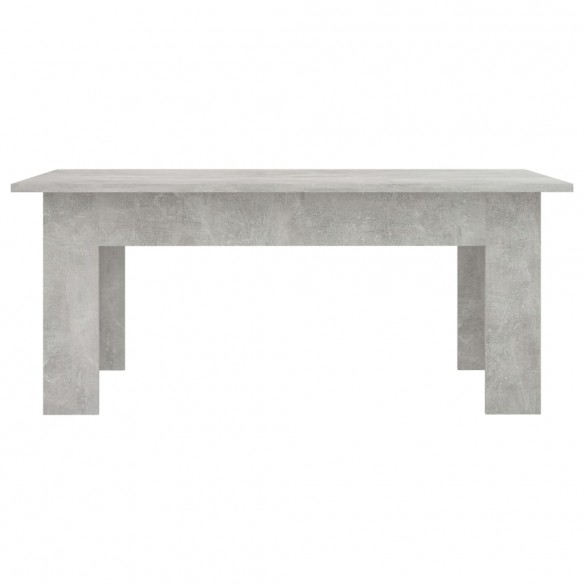 Table basse Gris béton 100 x 60 x 42 cm Aggloméré