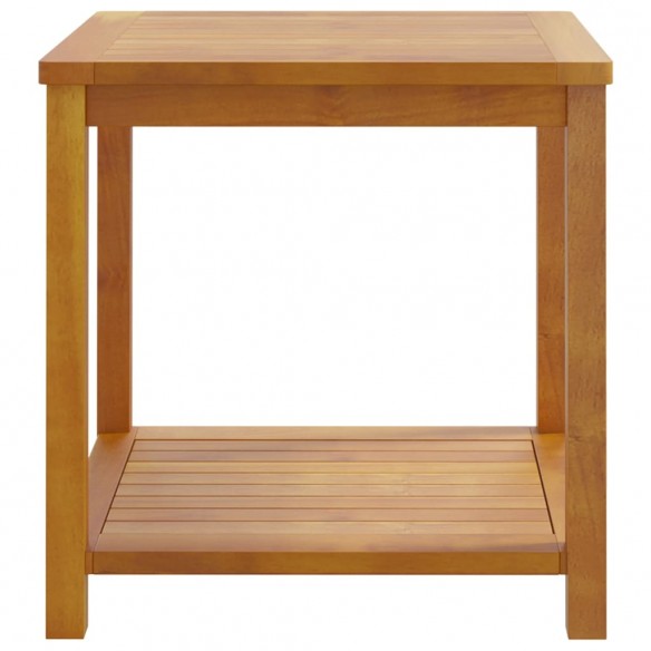 Table d'appoint Bois d'acacia massif 45 x 45 x 45 cm