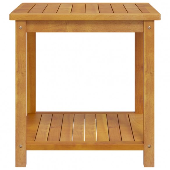 Table d'appoint Bois d'acacia massif 45 x 45 x 45 cm