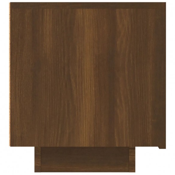 Meuble TV Chêne marron 100x35x40 cm Bois d'ingénierie