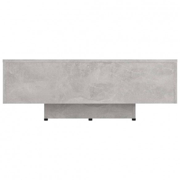 Table basse Gris béton 85x55x31 cm Aggloméré