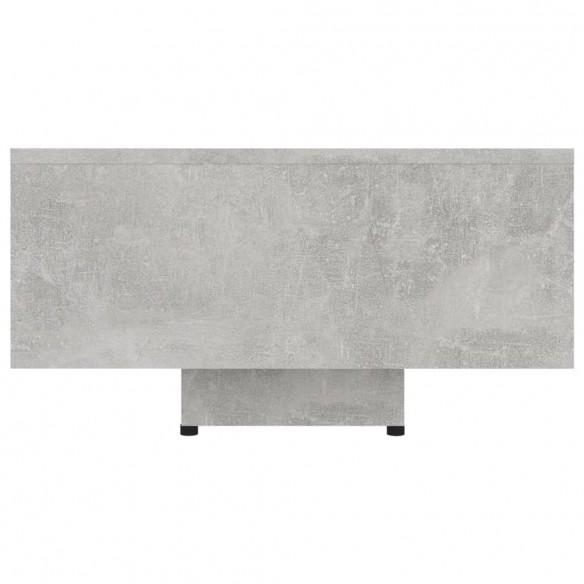 Table basse Gris béton 85x55x31 cm Aggloméré