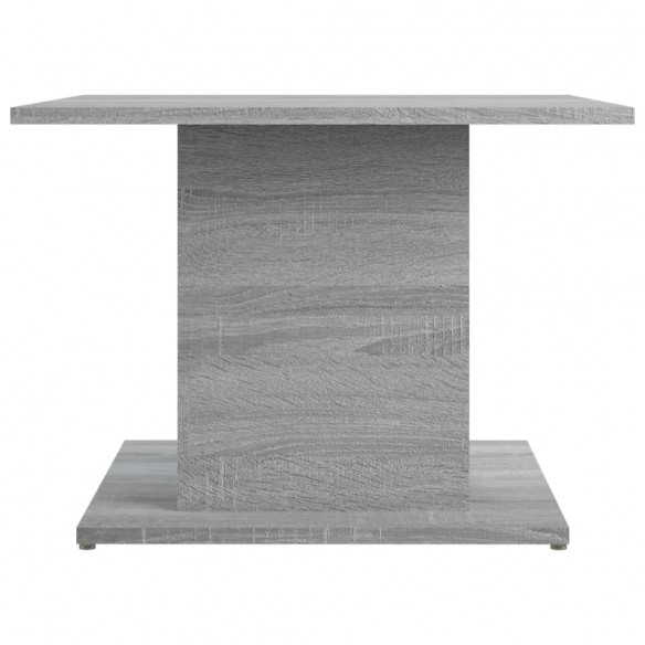 Table basse Gris Sonoma 55,5x55,5x40 cm Aggloméré