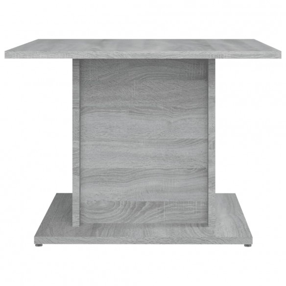 Table basse Gris Sonoma 55,5x55,5x40 cm Aggloméré