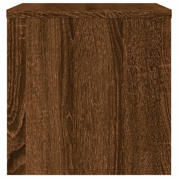 Table de chevet Chêne marron 40x30x30 cm Bois d'ingénierie