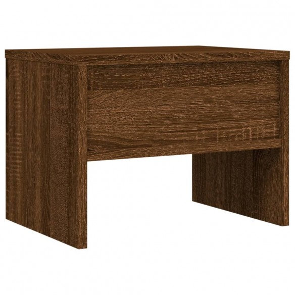 Table de chevet Chêne marron 40x30x30 cm Bois d'ingénierie