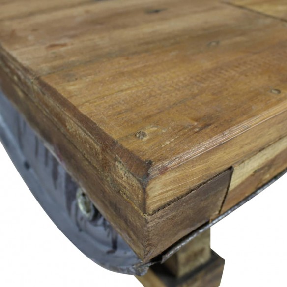 Table basse Bois de récupération massif 90 x 50 x 35 cm