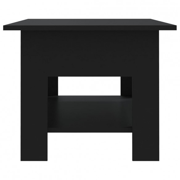 Table basse Noir 102x55x42 cm Aggloméré