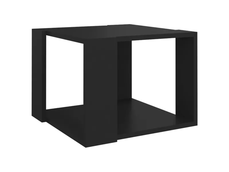 Table basse Noir 40x40x30 cm 