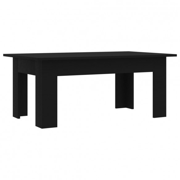 Table basse Noir 100 x 60 x 42 cm Aggloméré