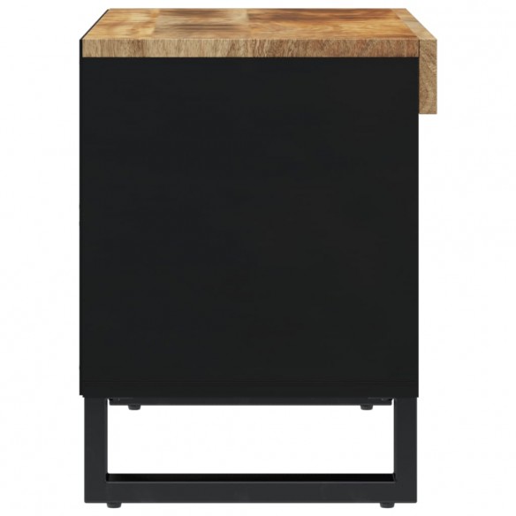 Meuble TV 60x33x43,5 cm bois massif de manguier