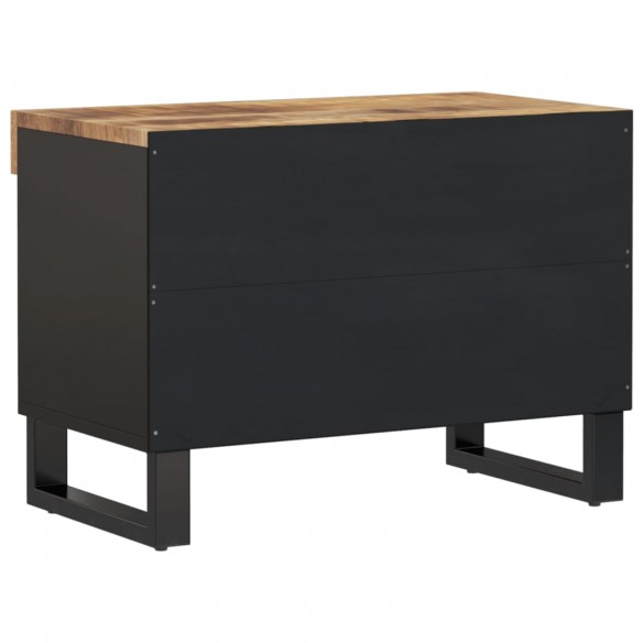 Meuble TV 60x33x43,5 cm bois massif de manguier