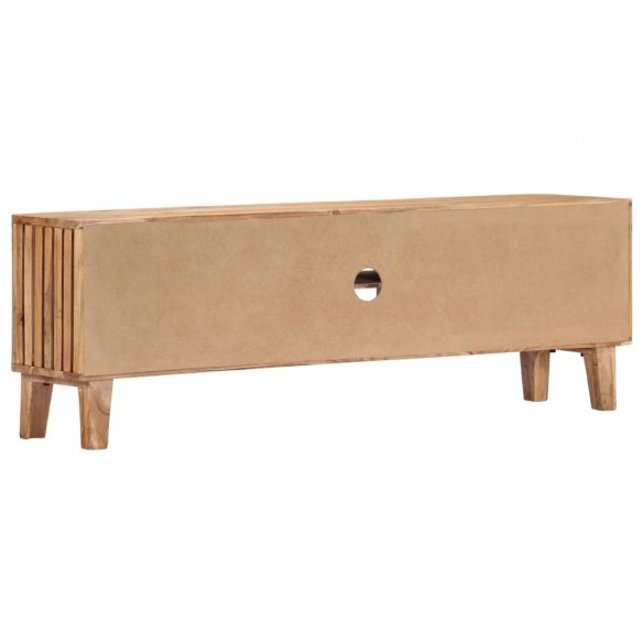 Meuble TV 130 x 30 x 45 cm Bois d'acacia massif