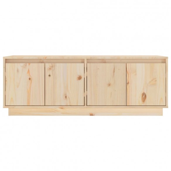 Meuble TV 110x34x40 cm Bois de pin massif