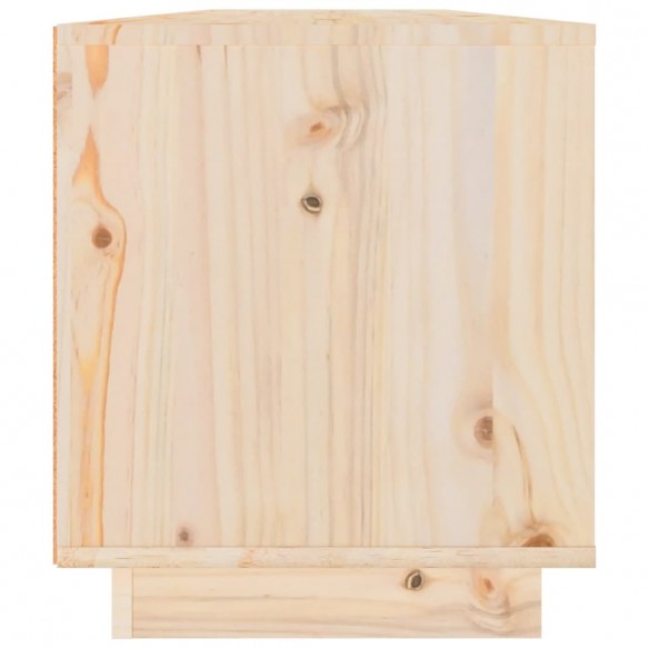 Meuble TV 110x34x40 cm Bois de pin massif