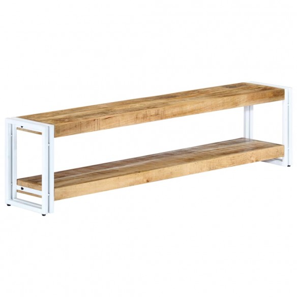 Meuble TV 150 x 30 x 40 cm Bois massif de manguier