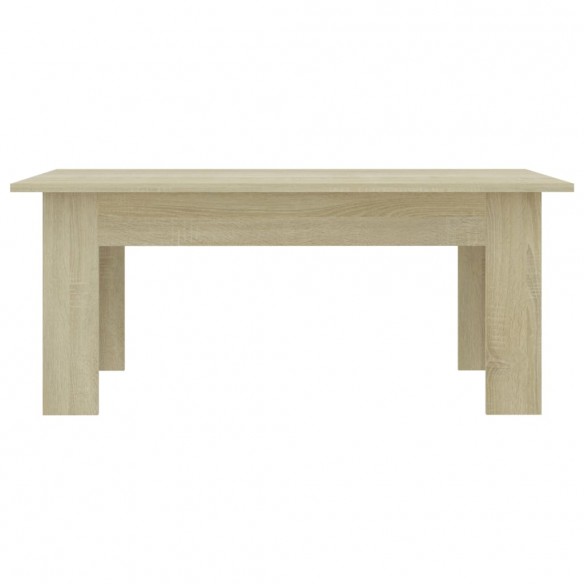 Table basse Chêne sonoma 100x60x42 cm Aggloméré