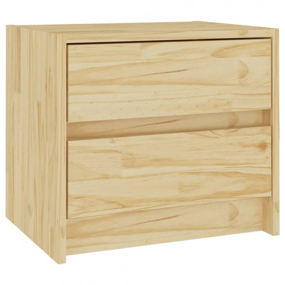 Table de chevet 40x30,5x35,5 cm bois de pin solide