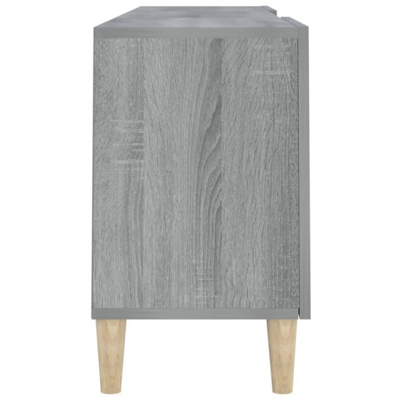 Meuble TV Sonoma gris 150x30x50 cm Bois d'ingénierie