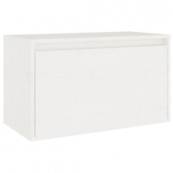 Meubles TV 5 pcs Blanc Bois massif de pin