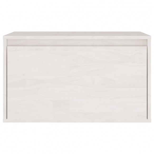 Meubles TV 3 pcs Blanc Bois massif de pin