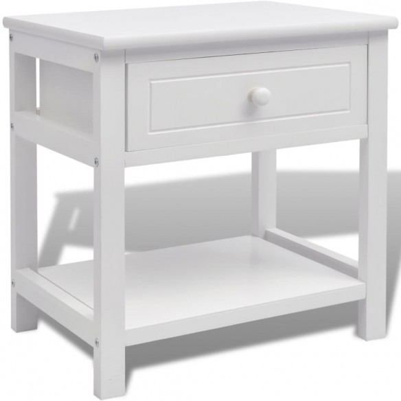 Table de chevet Bois Blanc