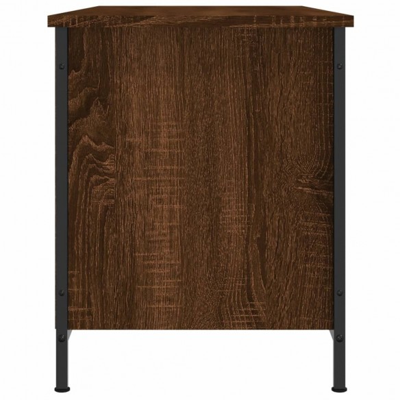 Meuble TV Chêne marron 100x40x50 cm Bois d'ingénierie