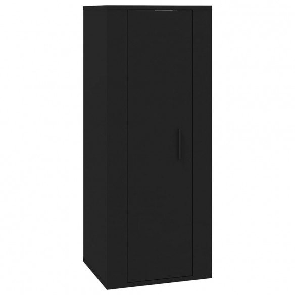 Ensemble de meubles TV 3 pcs Noir Bois d'ingénierie