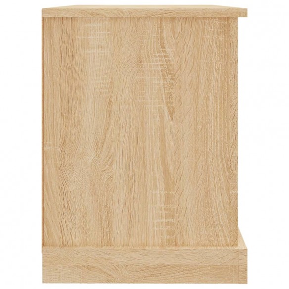 Meuble TV chêne sonoma 73x35,5x47,5 cm bois d'ingénierie