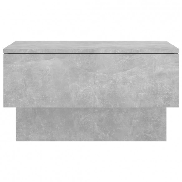 Tables de chevet murales 2 pcs Gris béton