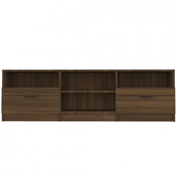 Meuble TV Chêne marron 150x33,5x45 cm Bois d'ingénierie