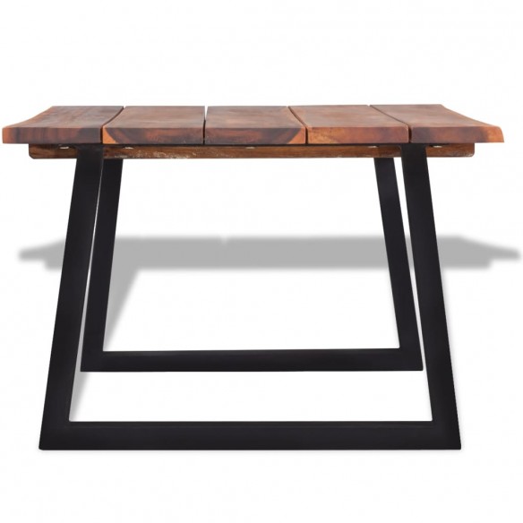 Table basse Bois d'acacia massif 110 x 60 x 40 cm