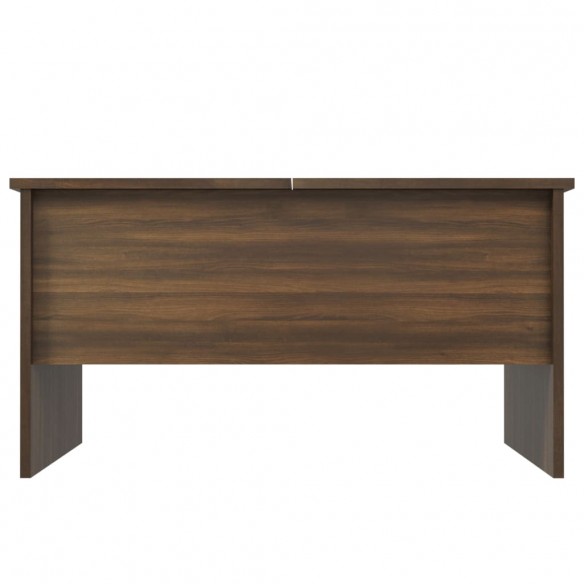 Table basse Chêne marron 80x50x42,5 cm Bois d'ingénierie