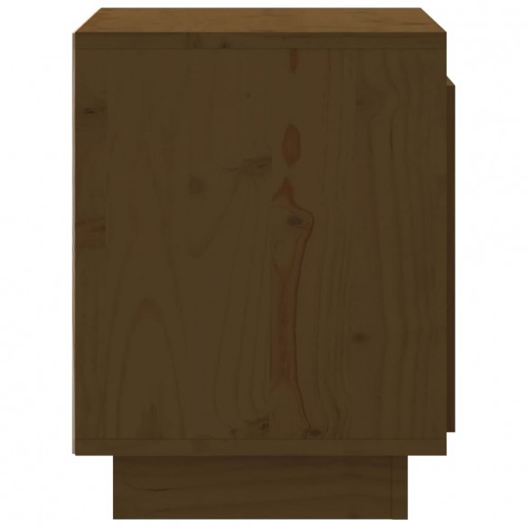 Tables de chevet 2pcs Marron miel 40x30x40cm Bois de pin solide