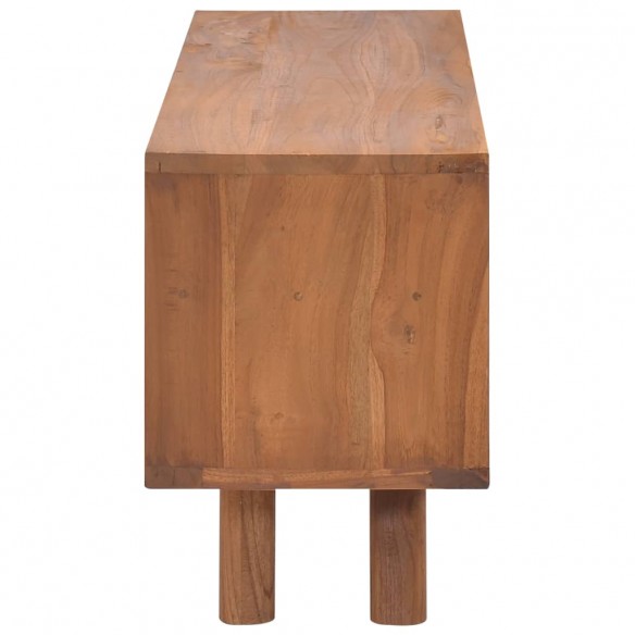 Meuble TV 110x30x45 cm Bois de teck massif