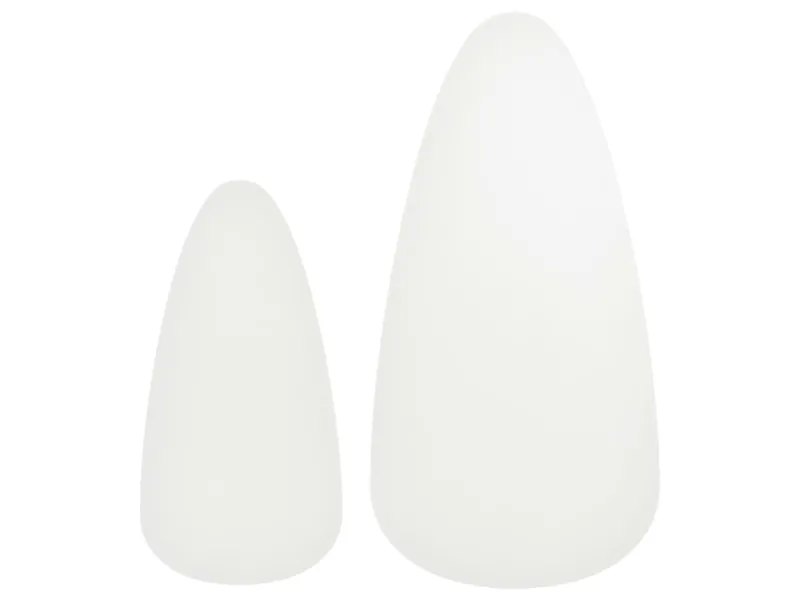 Ensemble de tables basses 2 pcs Bois de pin massif Blanc