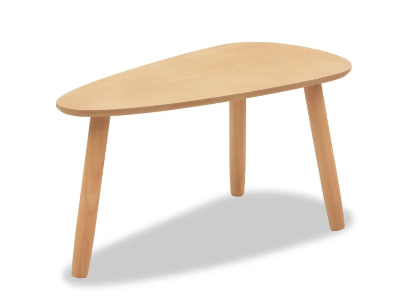 Ensemble de tables basses 2 pcs Bois de pin massif Marron