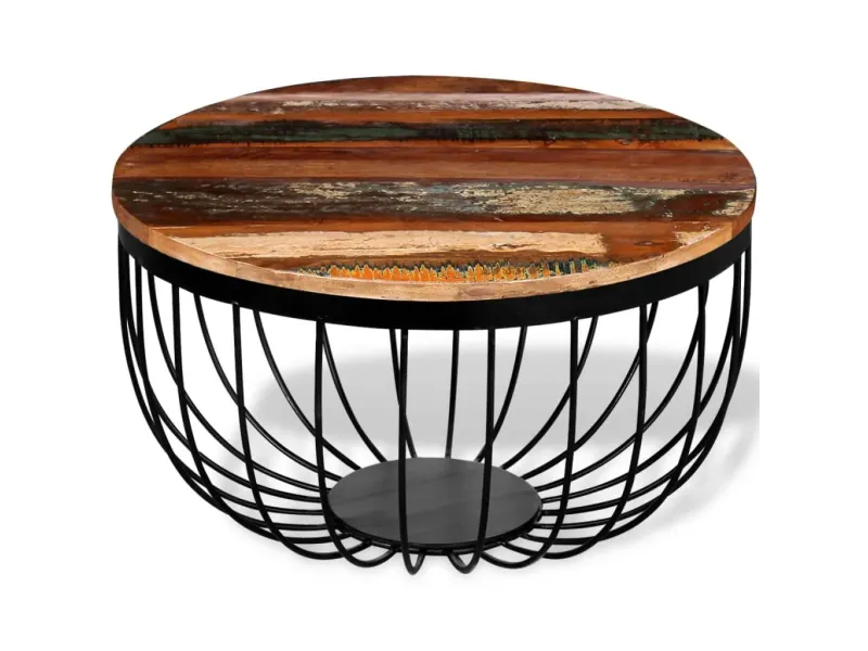 Table basse Bois de récupération massif