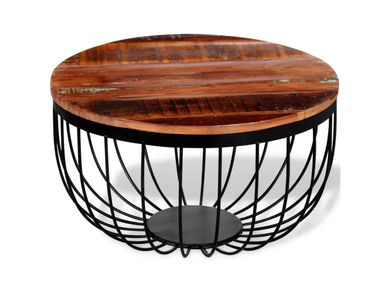 Table basse Bois de récupération massif